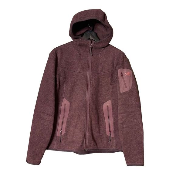 Arc’teryx Womens Hooded Fleece Jacket Medium - Picture 1 of 3